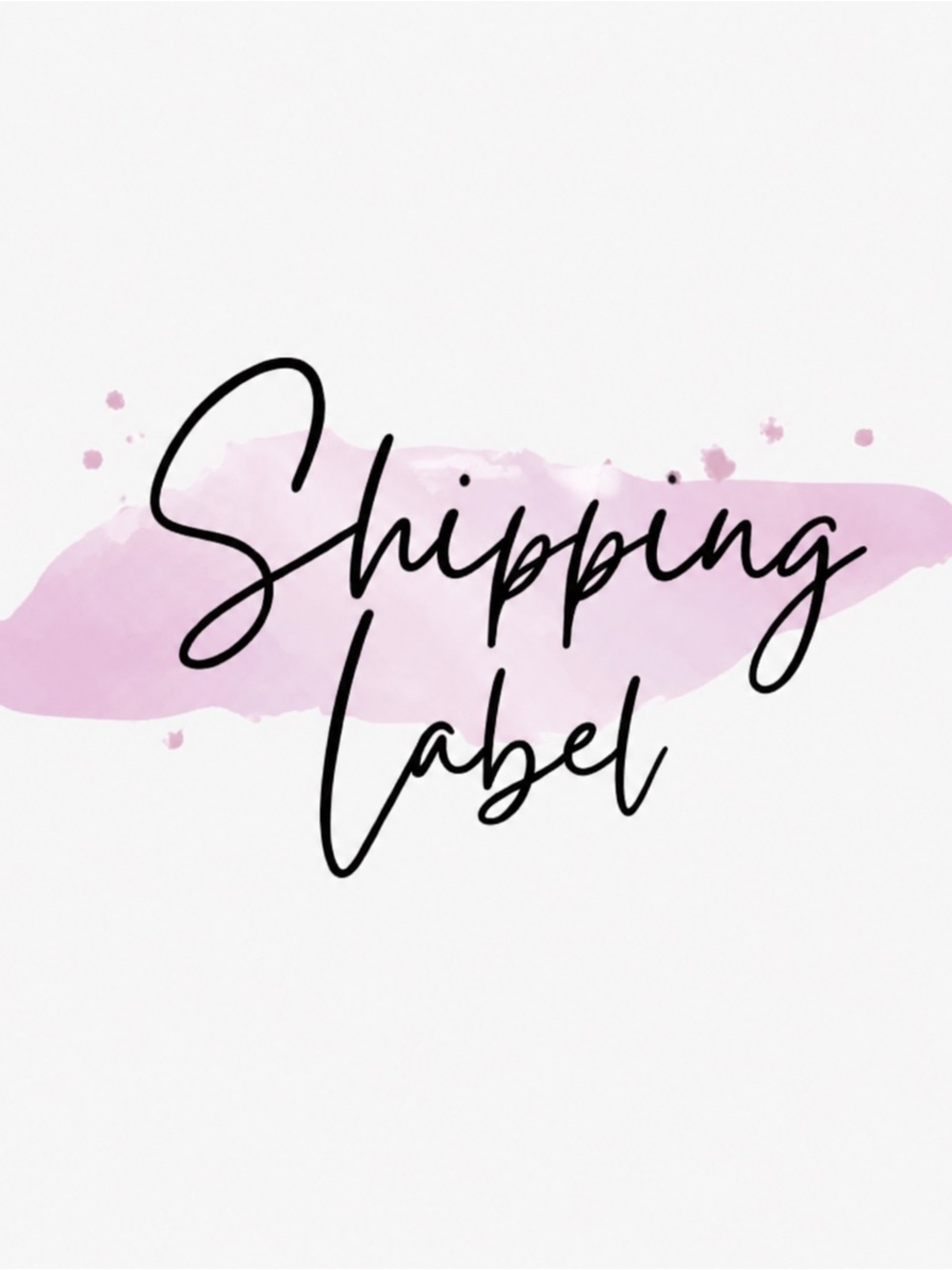 ⚡️SHIPPING LABEL⚡️ - Picture 1 of 1